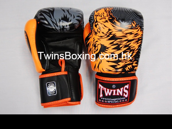 LONSDALE Blue & Black Lion Bag Mitt Boxing Training Gloves L/XL BNWT 